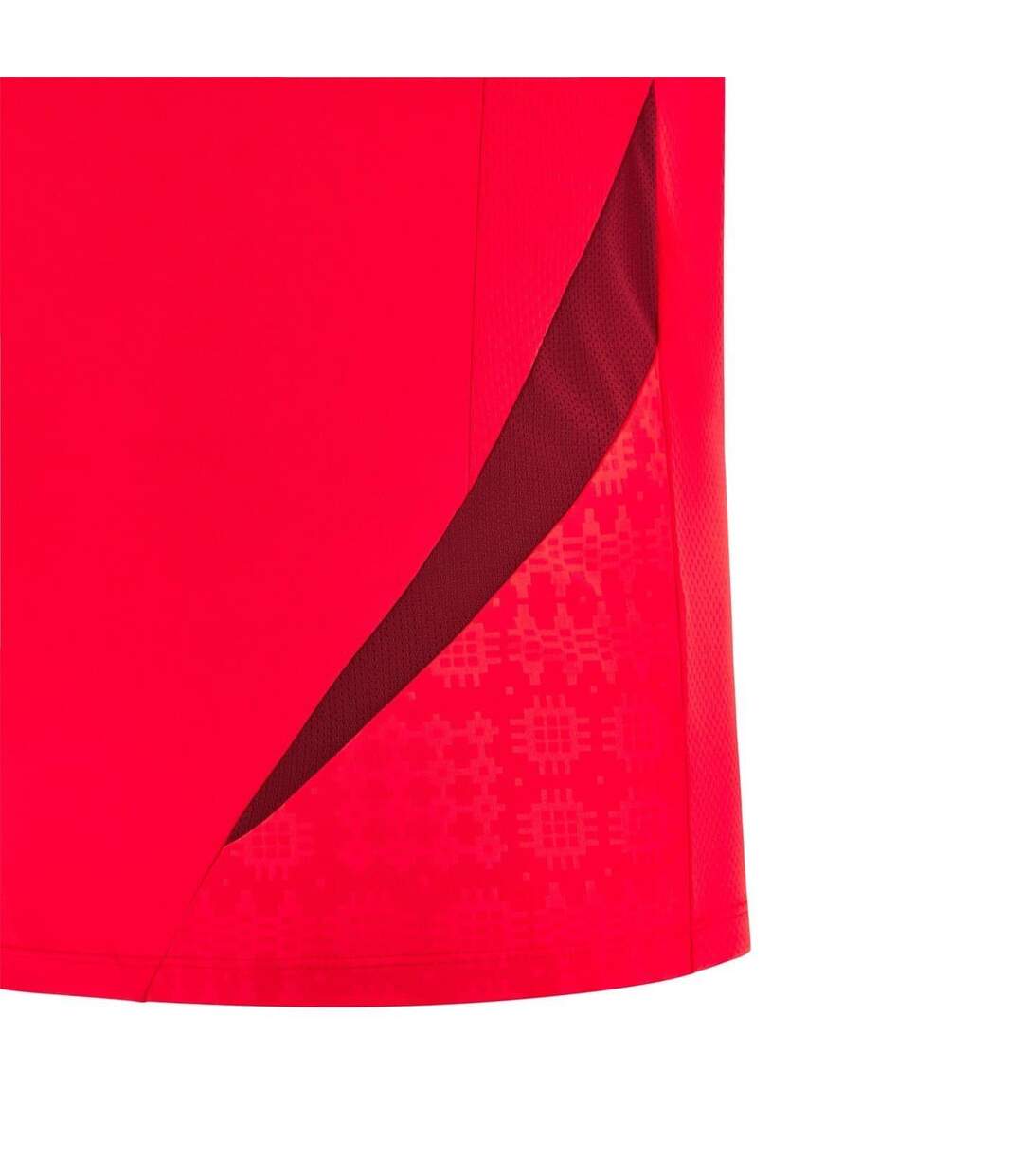 Haut De Rugby Sans Manches Motif/style Wales Ru Homme Rouge Macron-4