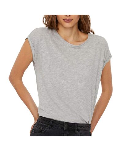 T-shirt Gris Femme Vero Moda Ava