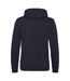 Sweat À Capuche Adulte Nouveau Bleu Marine Awdis-2