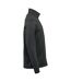 Mens Treeline Quarter Zip Fleece Top Black Heather Stormtech-3