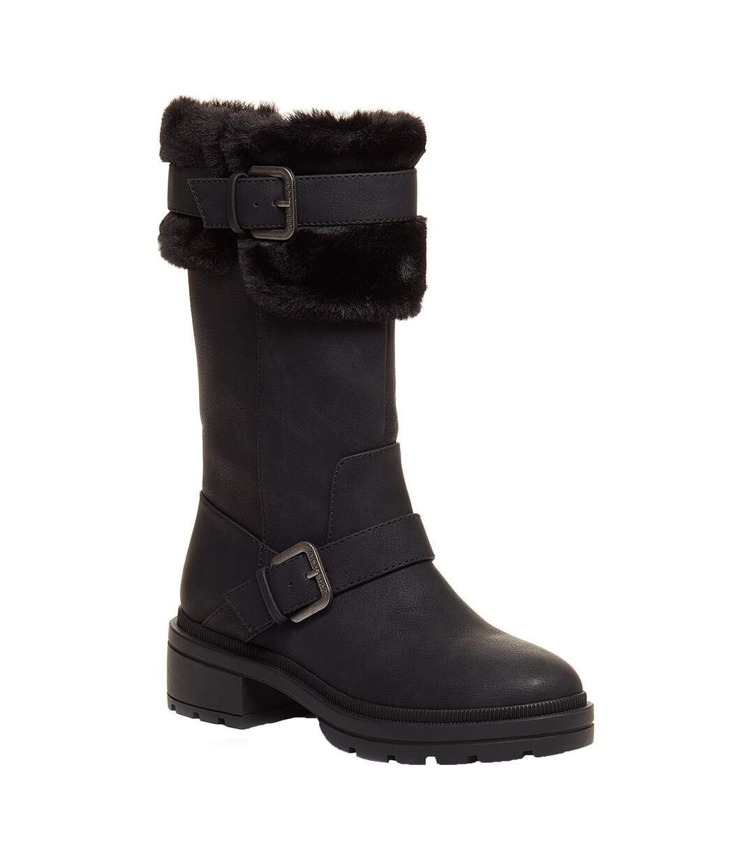 Bottes hautes femme noir Rocket Dog-1