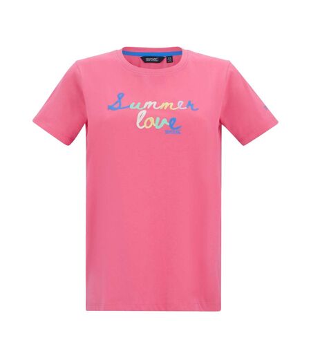 T-shirt Filandra Vx Femme Rose Limonade Été Regatta