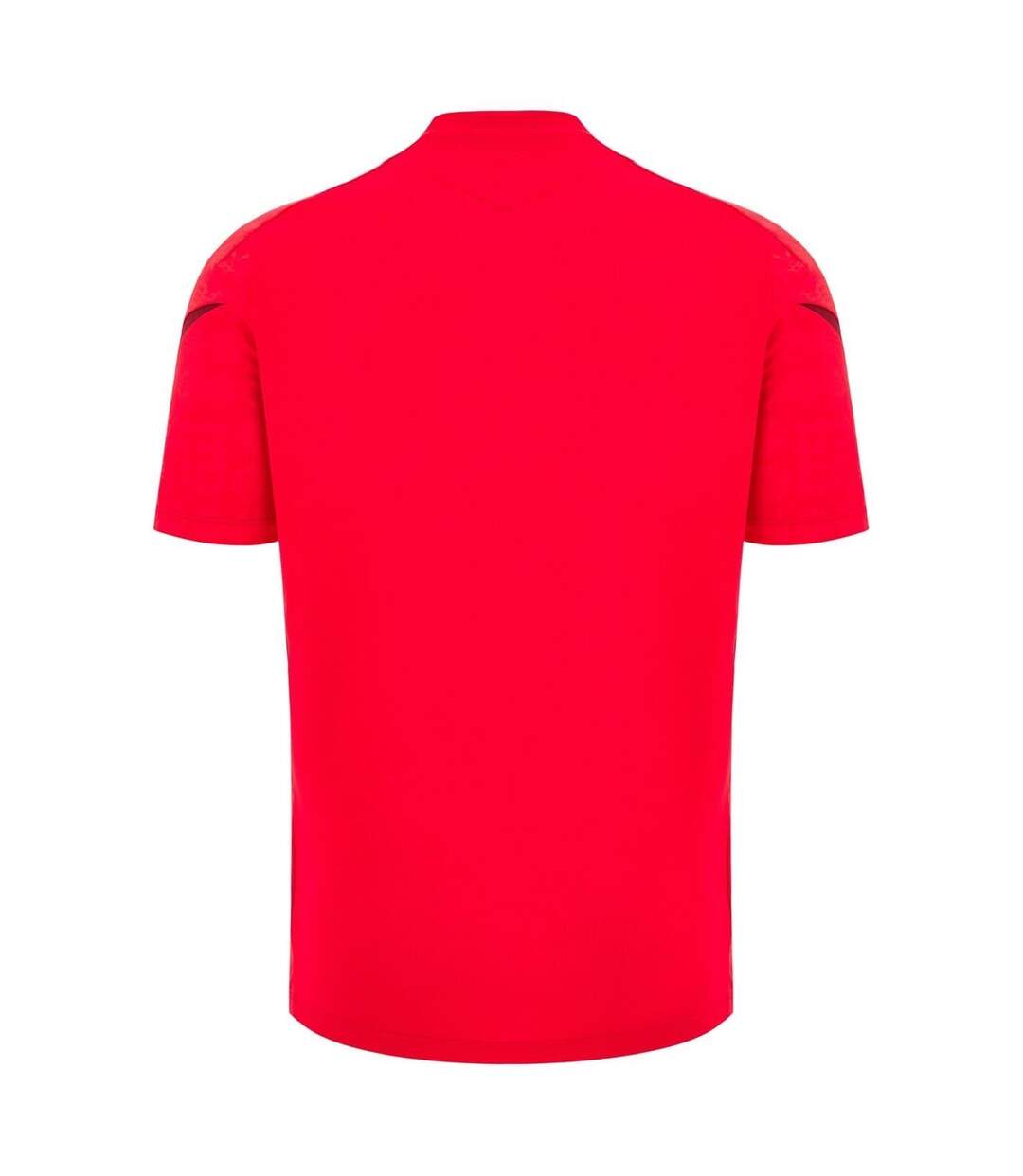 Unisex Adult 25/26 Wales Ru Rugby Shirt Red Macron-2