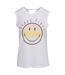 Womens/ladies Sleeveless Tank Top Off White PJ Salvage-1