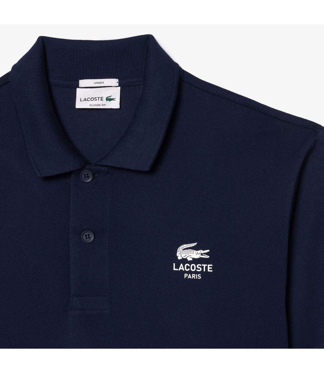 Unisex Adult L.12.12 Signature Classic Polo Shirt Navy Blue Lacoste-2