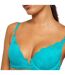 Soutien-gorge ampliforme turquoise Zoe Dentelle-3