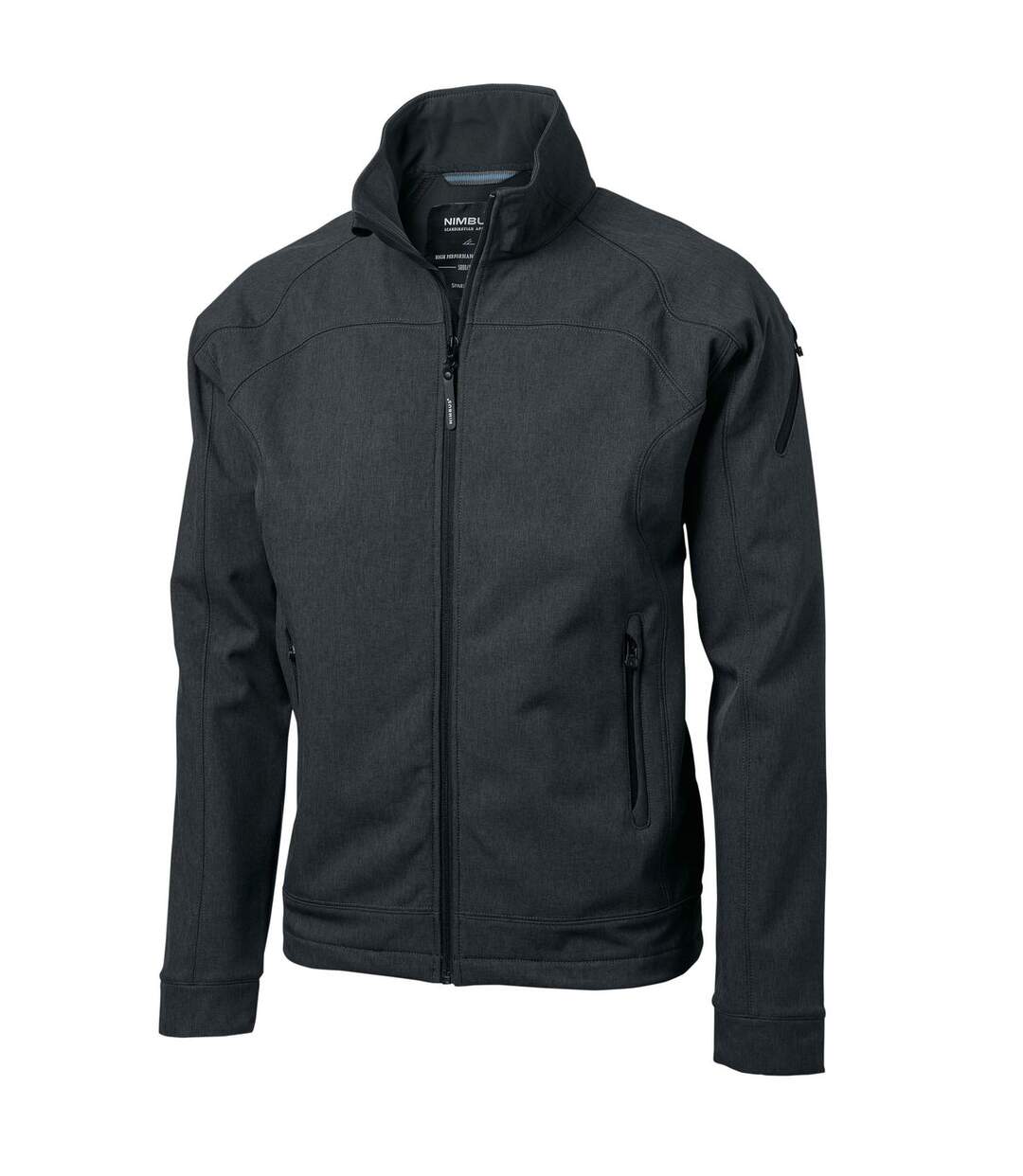 Veste blouson softshell - homme - NB30M - gris foncé mélange