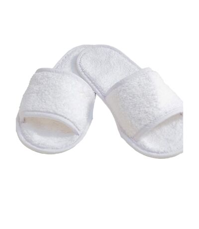 Chaussons Classic Adulte Blanc Towel City