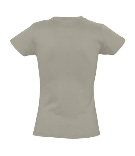 SOLS Womens/Ladies Imperial Heavy Short Sleeve Tee (Khaki)