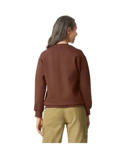 Sweat Softstyle Adulte Cacao Gildan