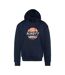 Sweat à capuche marine homme schott swhustour - l-1