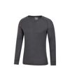 Mountain Warehouse Mens Talus V Neck Thermal Top (Gray)