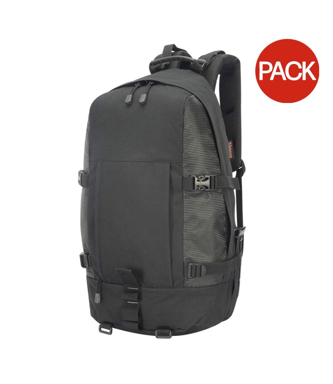 Shugon Gran Paradiso 35 Hiker Backpack (35 Litres) (Pack of 2) (Black) (One Size) - UTBC4202-1