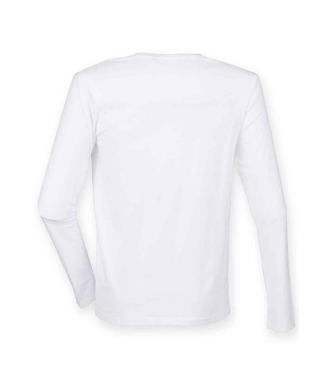 T-shirt Feel Good Homme Blanc Skinni Fit-2