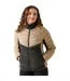 Doudoune Motif/style Matelassé Dalent Femme Taupe Noir Regatta-2