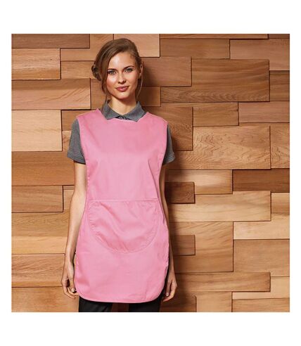 Premier Ladies/Womens Pocket Tabard/Workwear (Pink) (XXL)