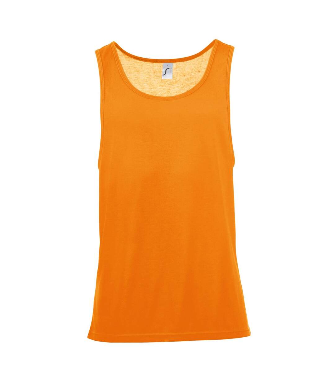 SOLS Unisex Jamaica Sleeveless Tank / Vest Top (Neon Orange) - UTPC2179