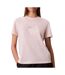 T-Shirt rose femme calvin klein jeans classic foil-1