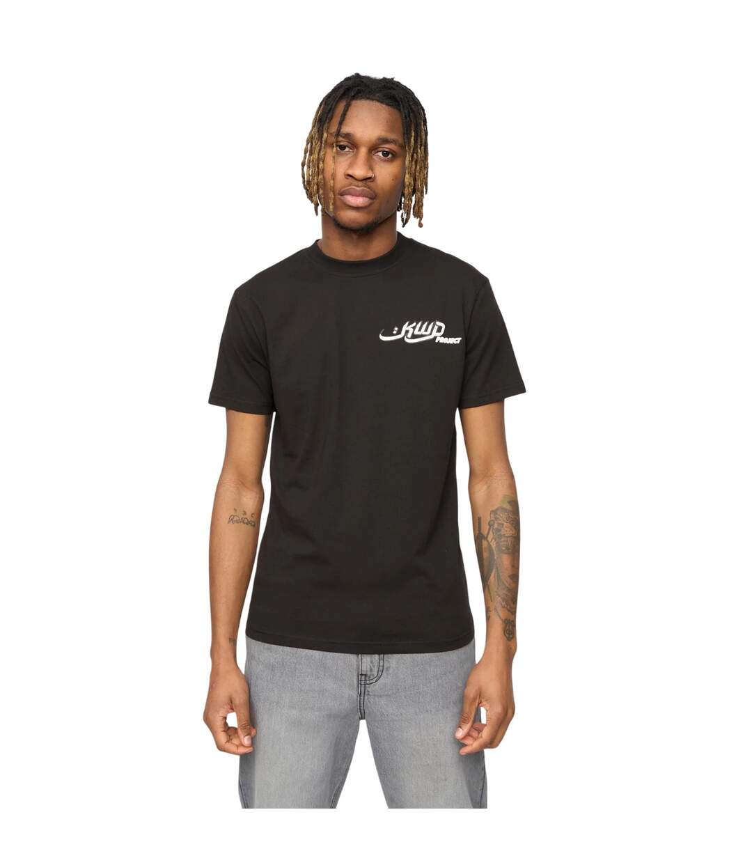 Mens Phopier T-shirt Black Kings Will Dream-2