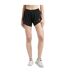 Womens/ladies Inky Running Shorts Black Red Run-4