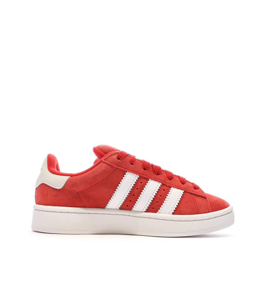 Baskets rouges femme adidas campus-2