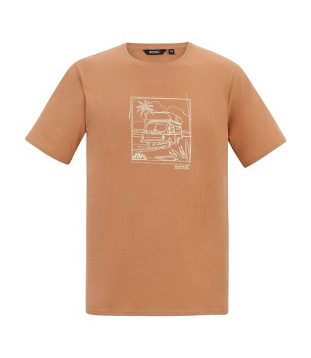 Mens Cline Ix Caravan T-shirt Italian Clay Regatta