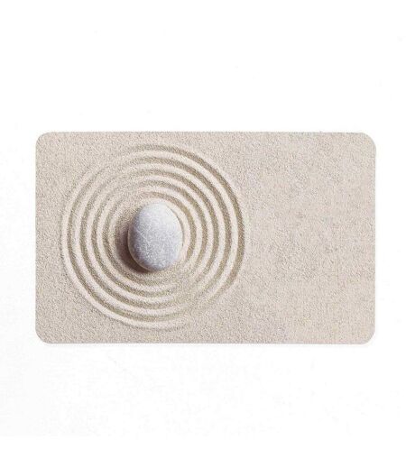 Tapis de Bain Imprimé Serena 50x80cm Beige