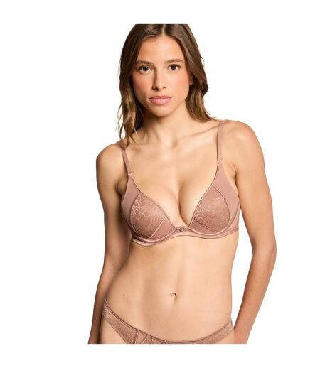 Soutien-gorge coques moulées beige Louna