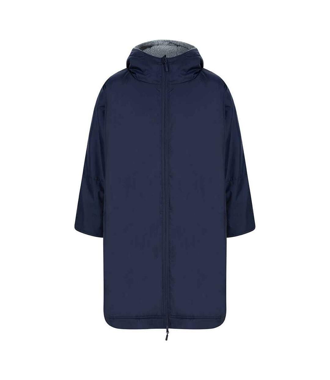 Unisex adult all weather waterproof jacket navy Finden & Hales-1