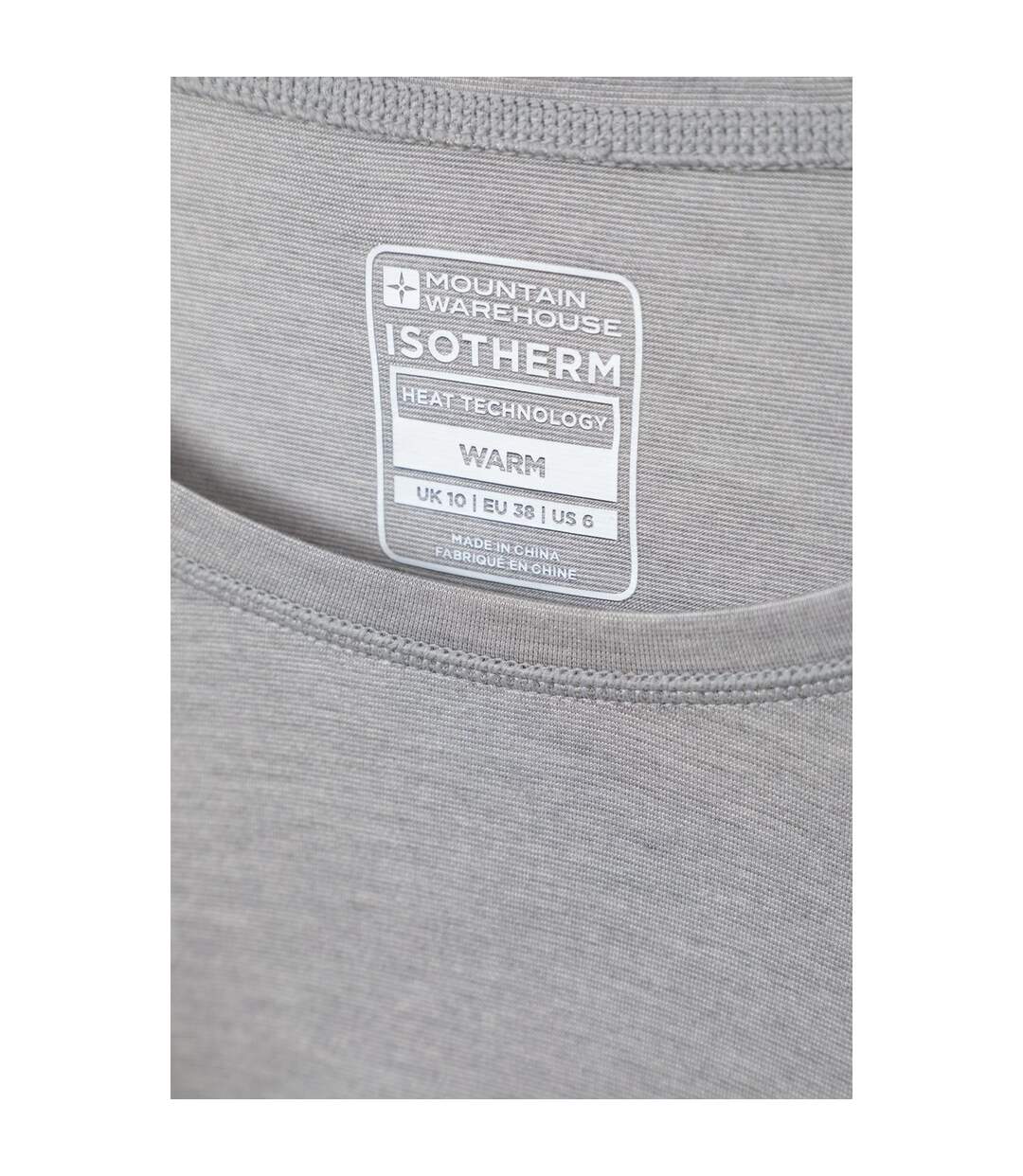 Haut Thermique Keep The Heat Femme Gris Mountain Warehouse-4