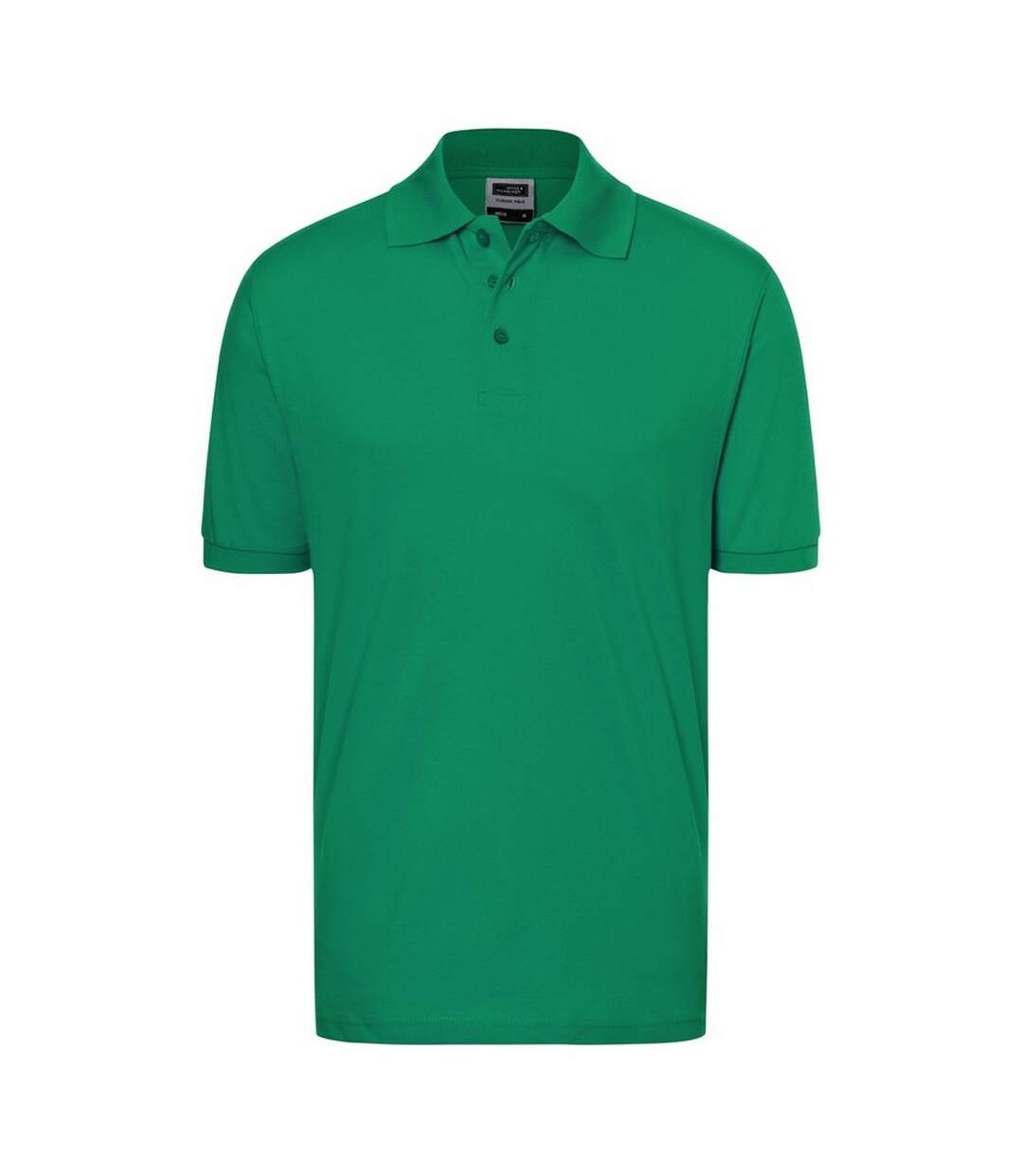 Polo Classic Homme Vert Irlandais James And Nicholson-1