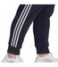 Womens/ladies Logo Regular Athletic Joggers Navy Adidas-4
