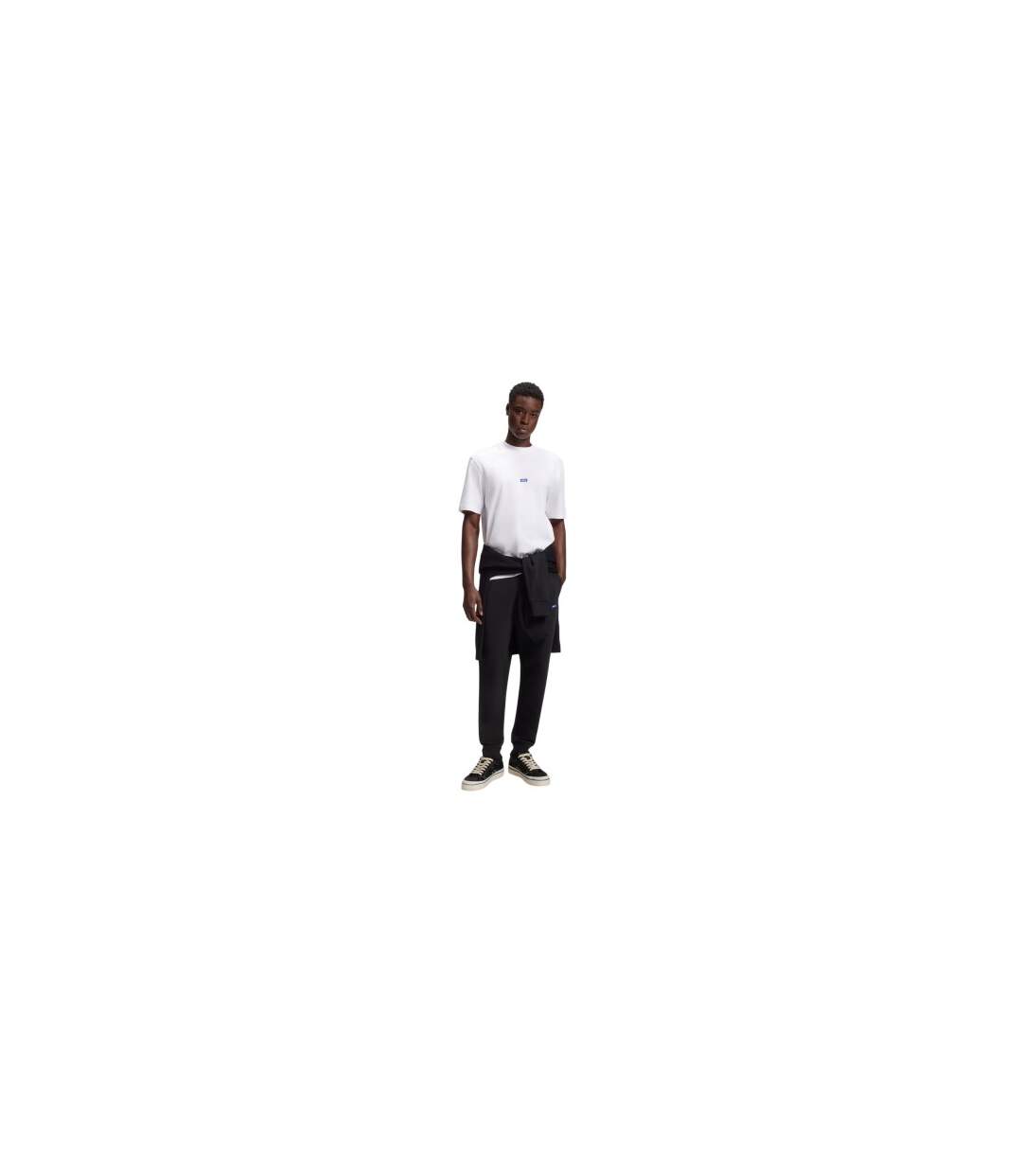 Pantalon De Survêtement Homme Noir Hugo-1