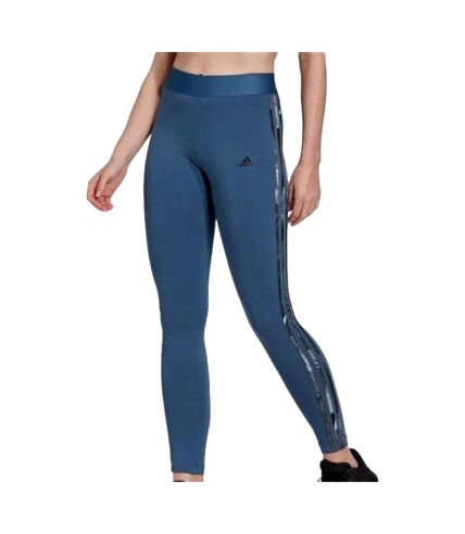 Legging Bleu Femme Adidas 2010 - XS