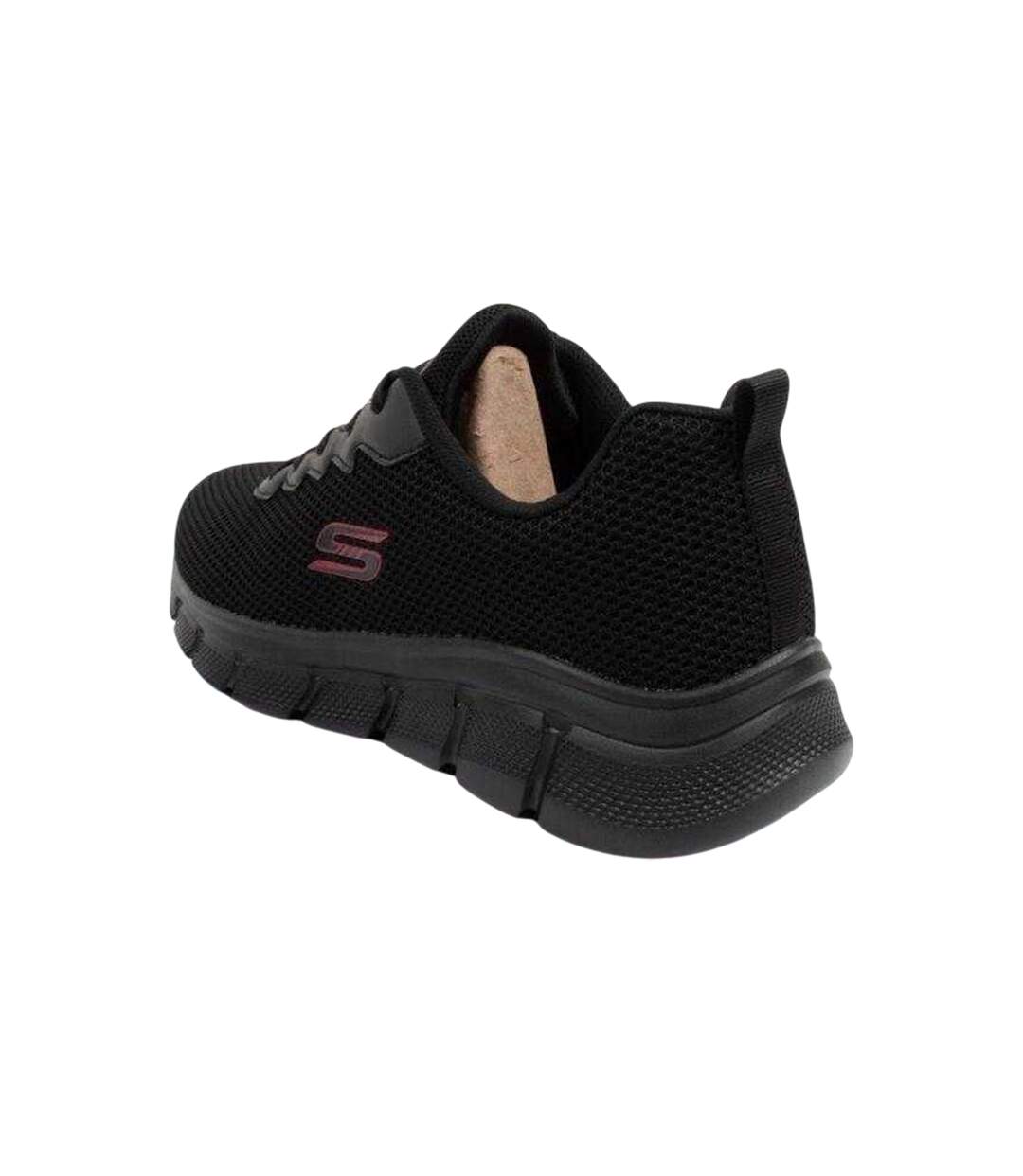 Mens Bobs B Flex Chill Edge Trainers Black Skechers-2