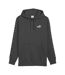 Mens Fleece Branded Tape Hoodie Grey Puma-1