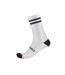 Unisex Adult Twin Stripe Technical Socks White Black Castelli-2