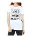 Disney - T-shirt CARS CRUZ RAMIREZ BLUEPRINT - Femme (Blanc) - UTBI16091-3