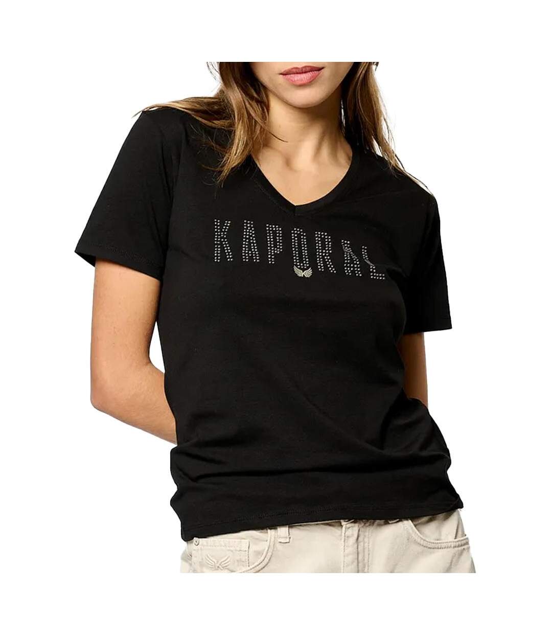 T-shirt Noir Femme Kaporal EMELE - L-1