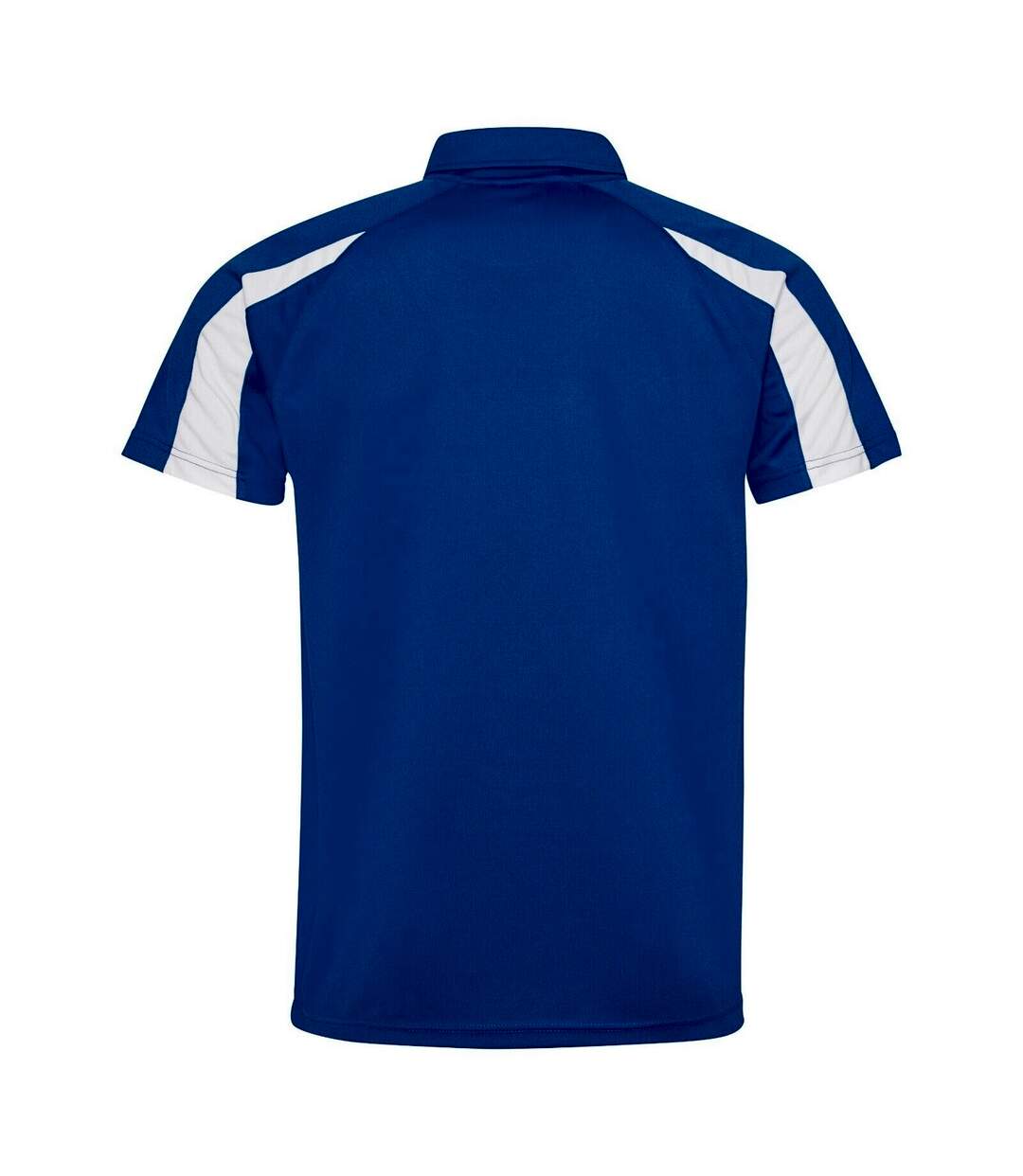 Polo homme bleu roi / blanc AWDis Cool-2