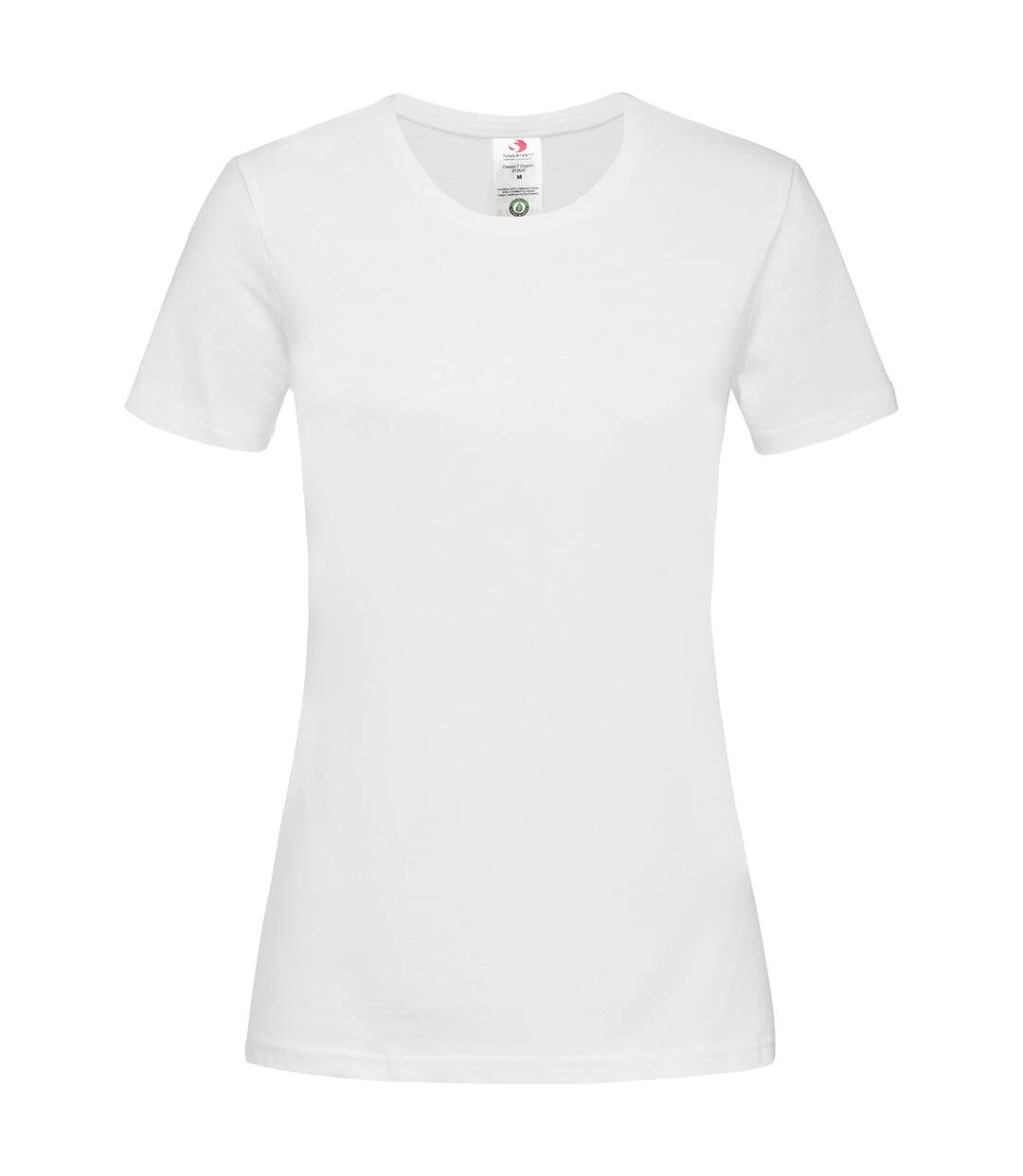 T-shirt classique femme blanc Stedman-1