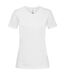 T-shirt classique femme blanc Stedman-1