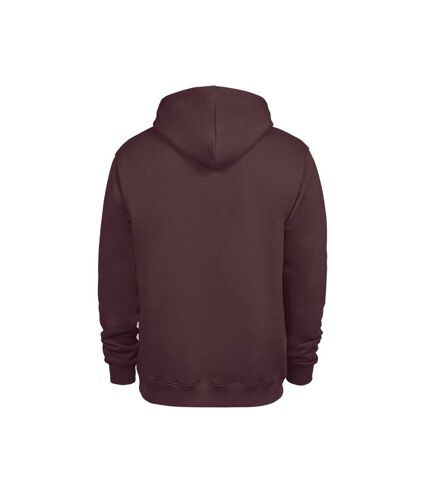Tee Jays Mens Hooded Cotton Blend Sweatshirt (Grape)