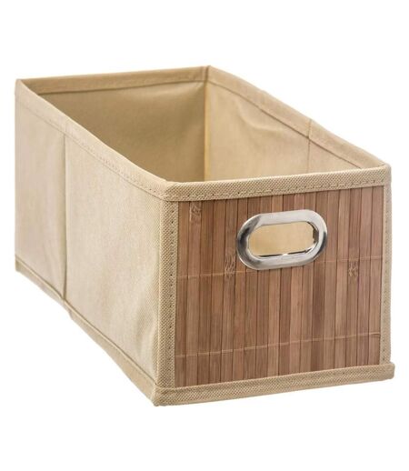 Boîte de Rangement Bambou Mix n'Modul 15x31cm Naturel