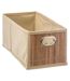 Boîte de Rangement Bambou Mix n'Modul 15x31cm Naturel-1