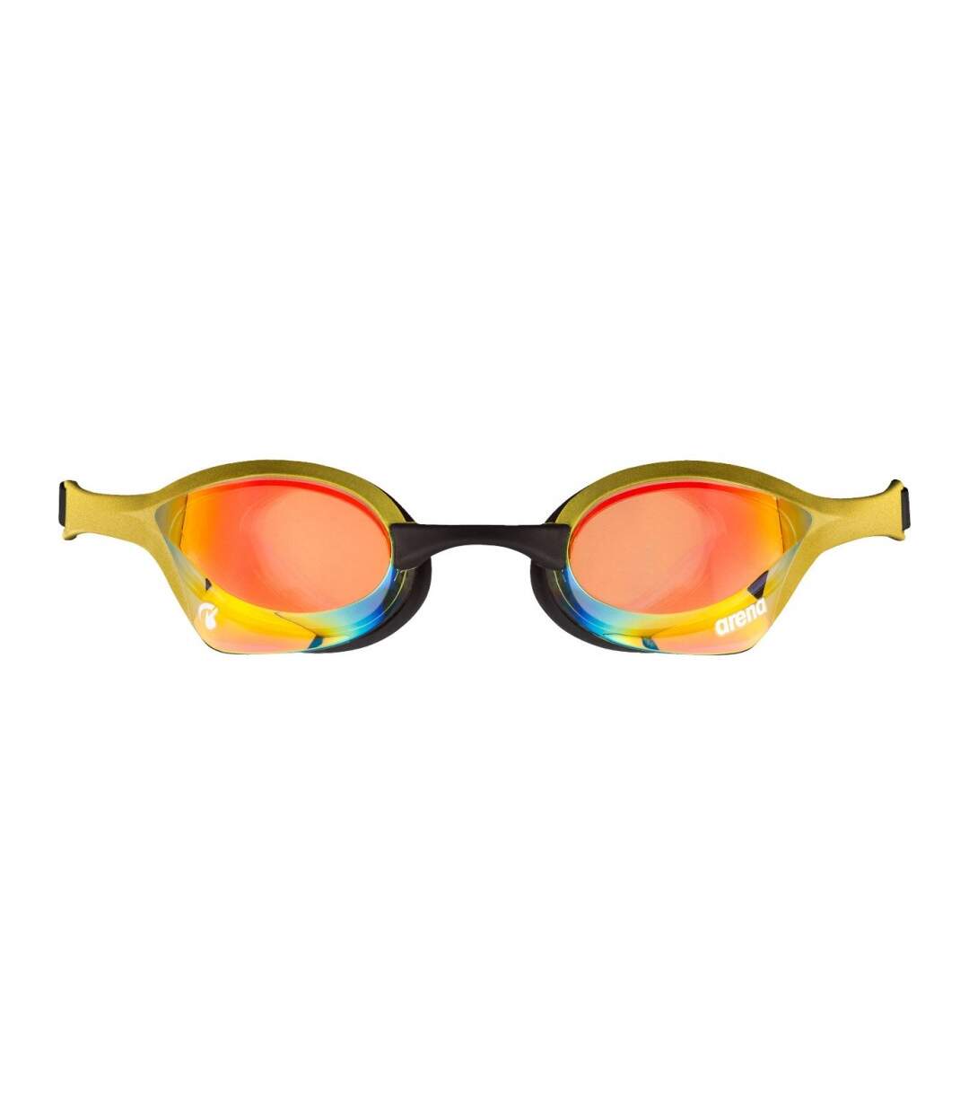 Lunettes de natation cobra jaune / cuivre / doré Arena-2