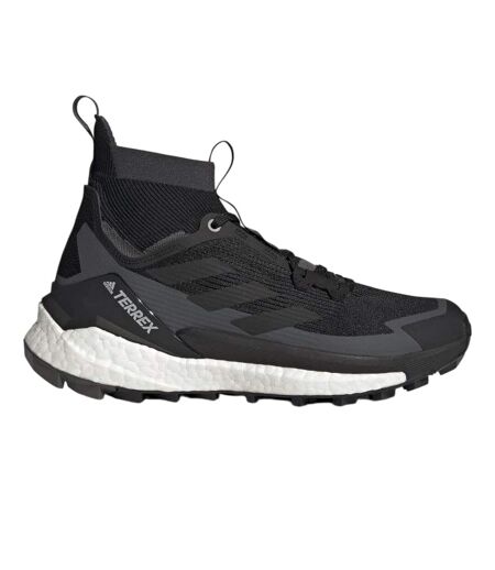 Womens/ladies Terrex Free 2 Hiking Shoes Black Grey Adidas