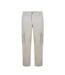 Pantalon À Poches Homme Beige Fabric-1