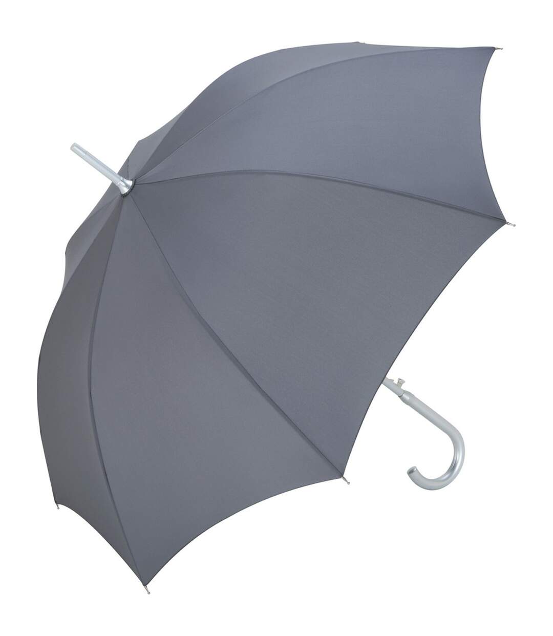 Parapluie standard automatique canne aluminium - 7850 - gris-1