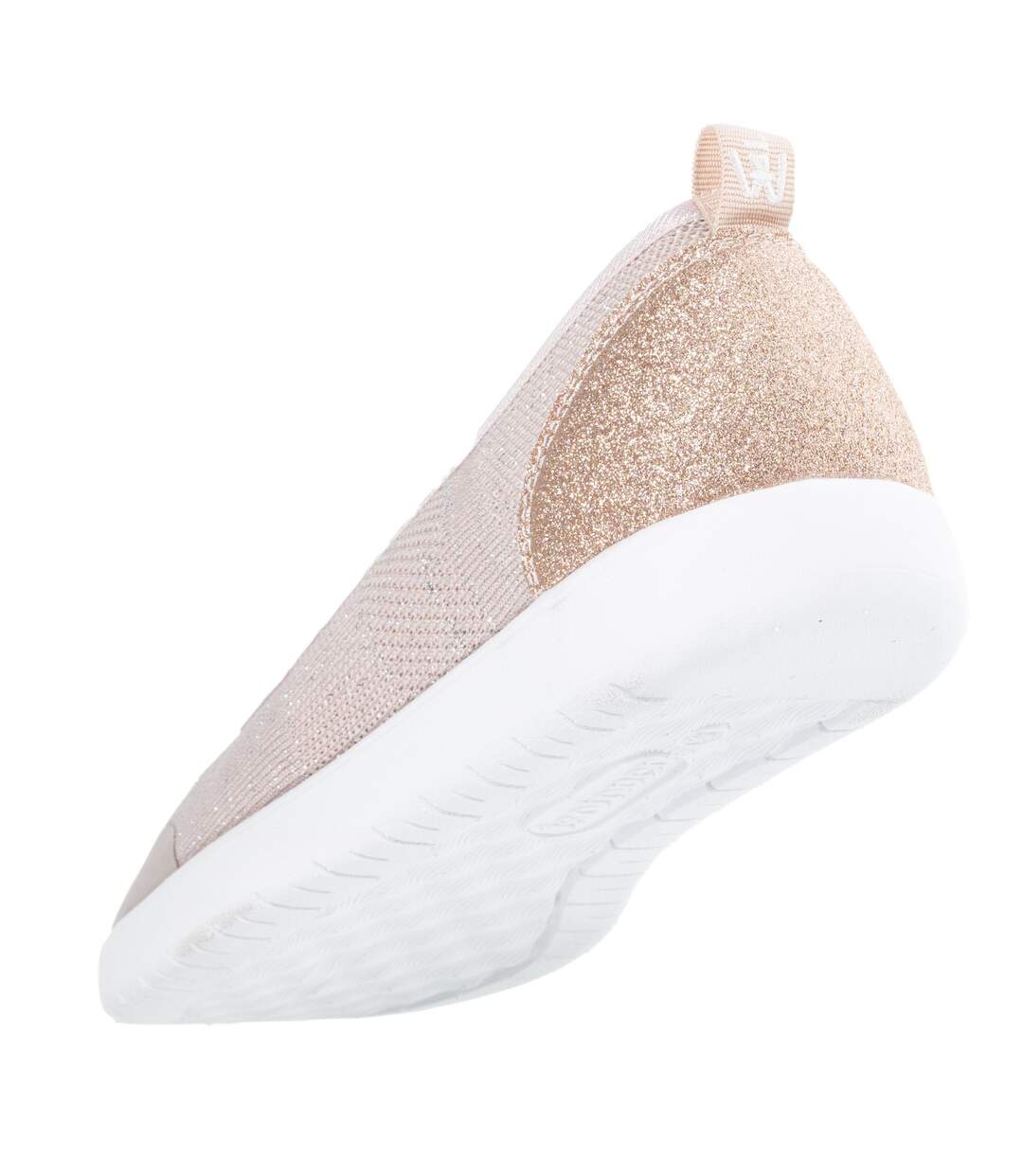 Isotoner Baskets femme style ballerine, très confortables